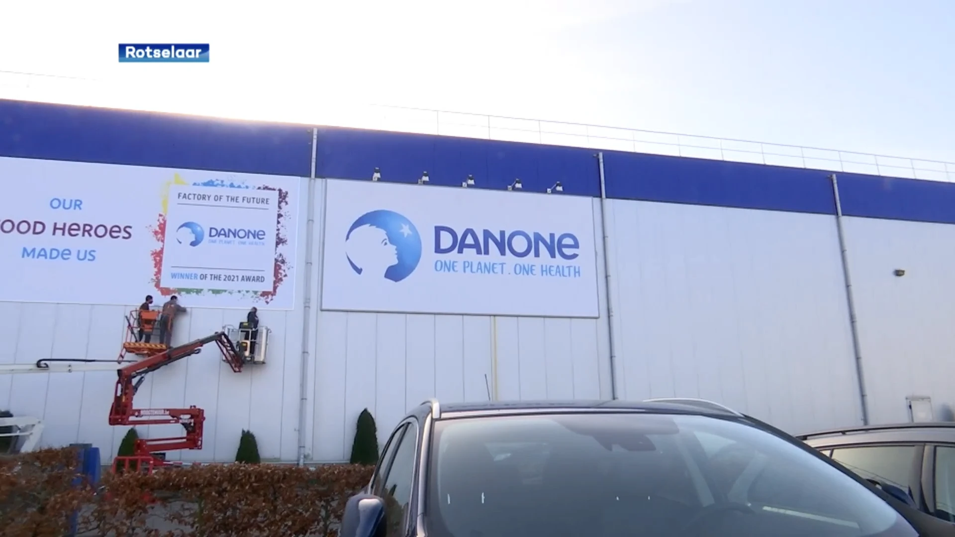 Zuivelfabriek Danone in Rotselaar uitgeroepen tot 'Fabriek van de Toekomst'
