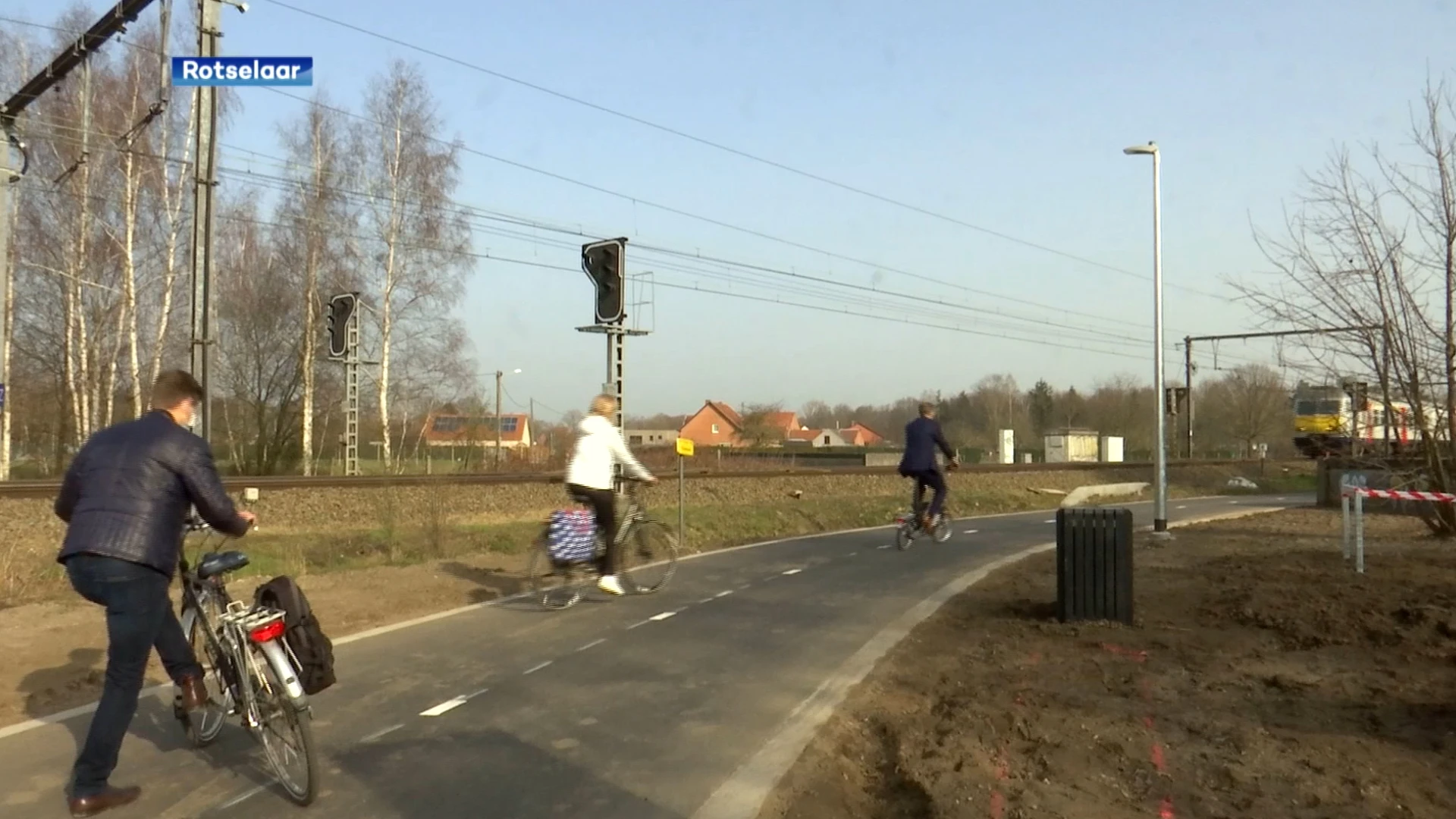 Eerste deel fietssnelweg tussen Leuven en Aarschot officieel geopend.