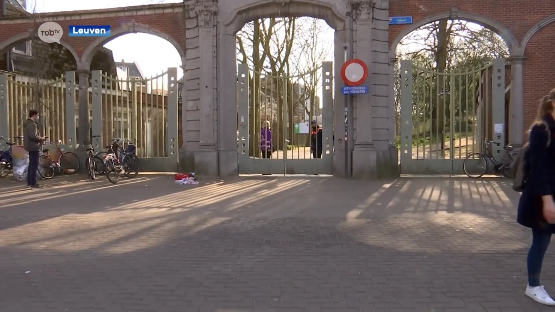 Leuvens stadspark alweer afgesloten omdat het er te druk werd