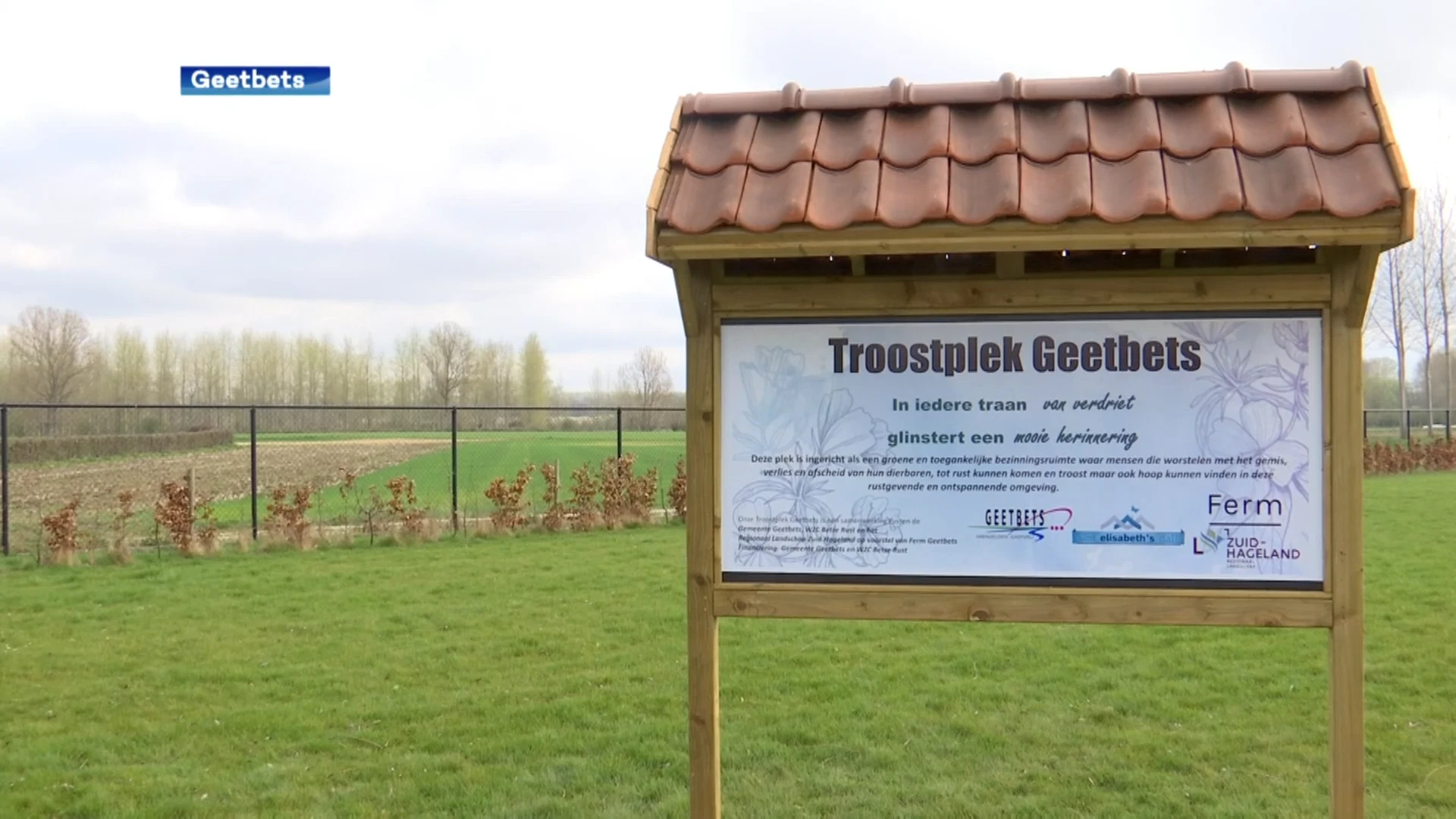 Nieuwe bezinningsplaats geopend in Geetbets