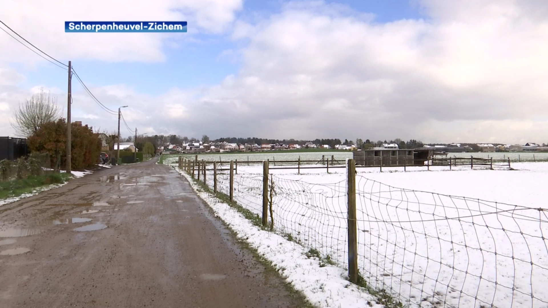 Onze regio werd wakker onder laagje sneeuw