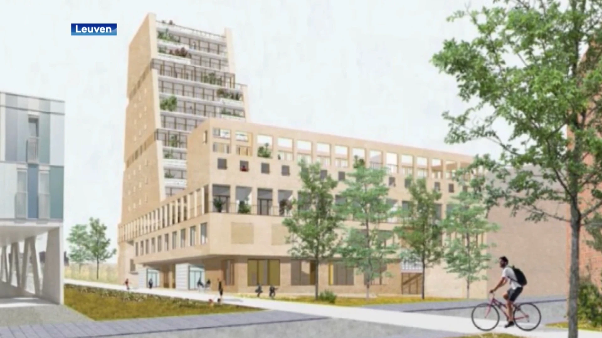 De stad Leuven zet haar plannen voor het woonproject 't Wisselspoor even op pauze