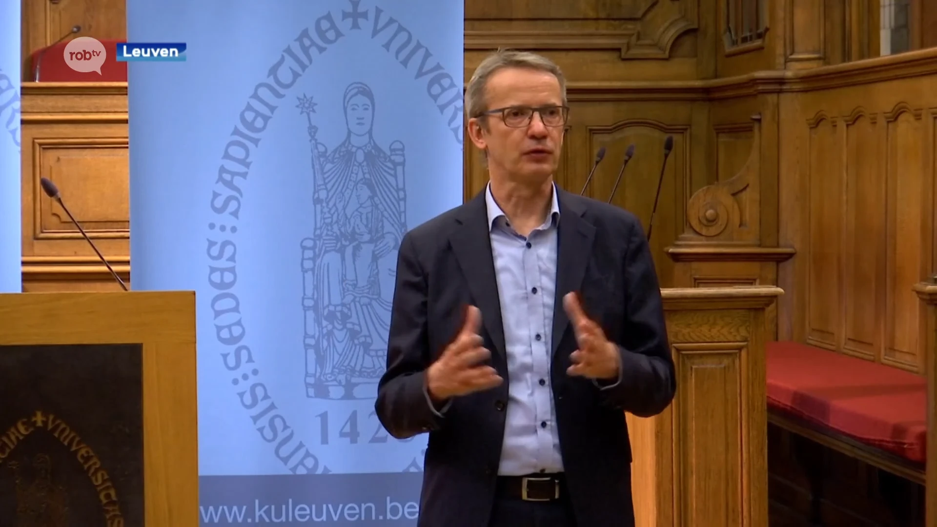 Luc Sels wint met historische hoge score de rectorverkiezingen aan de KU Leuven
