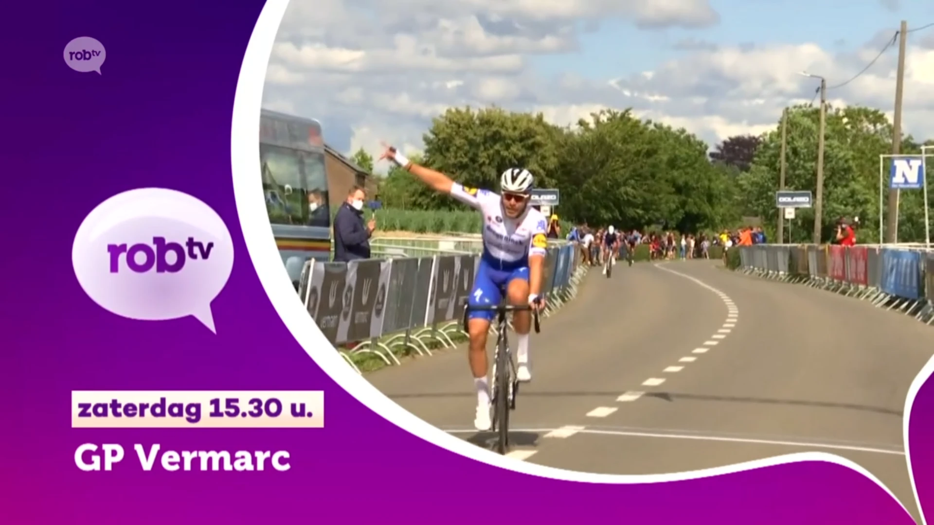 GP Vermarc zaterdag LIVE op ROBtv om 15.30u.