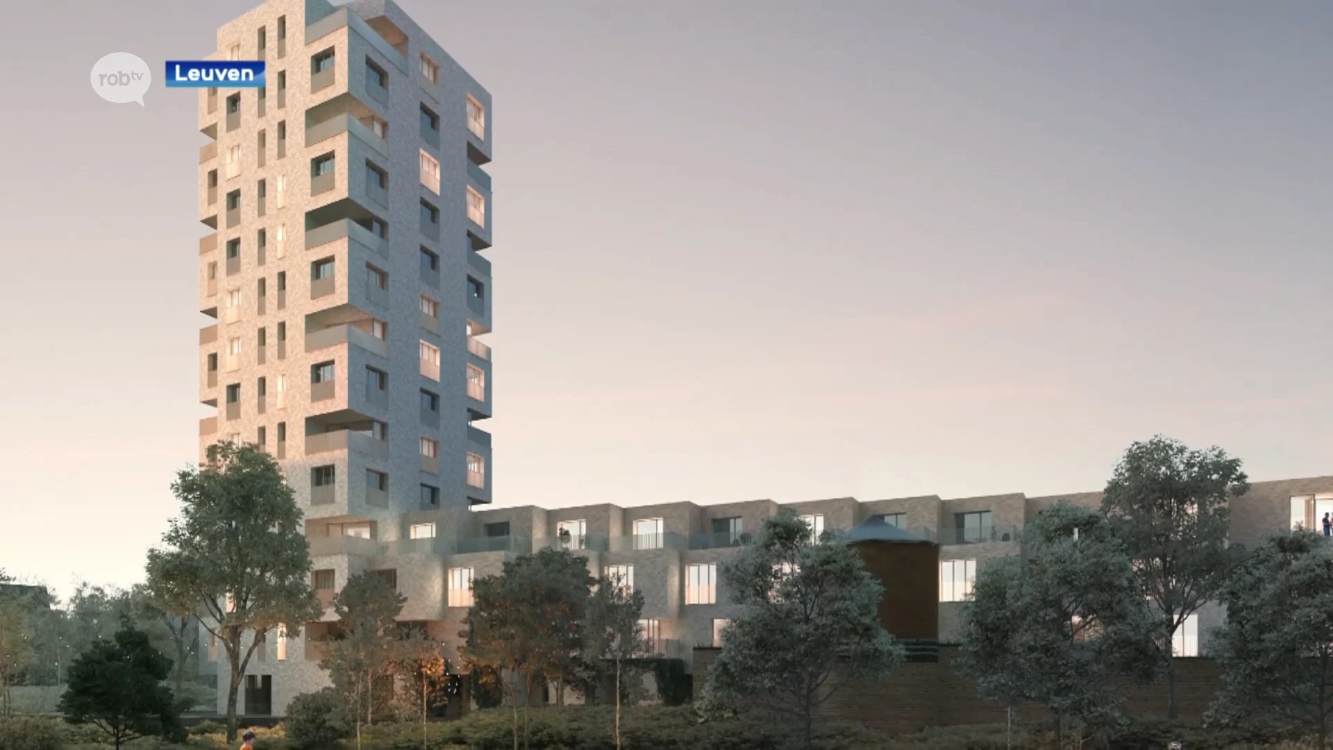 Bouw gigantische woontoren in Leuven begint, ook plaats voor Honk