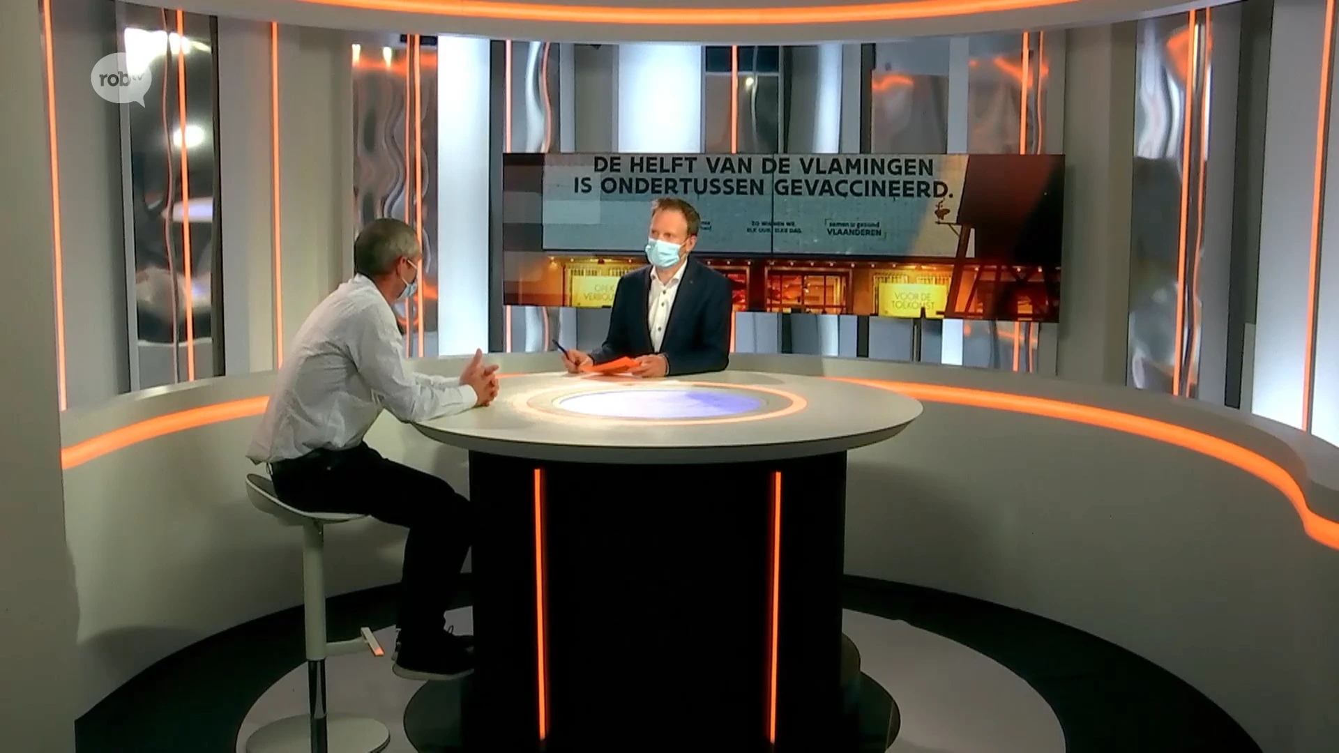 HERBEKIJK: Uitgelicht met Bart Tirez, coördinator van het Leuvens vaccinatiecentrum
