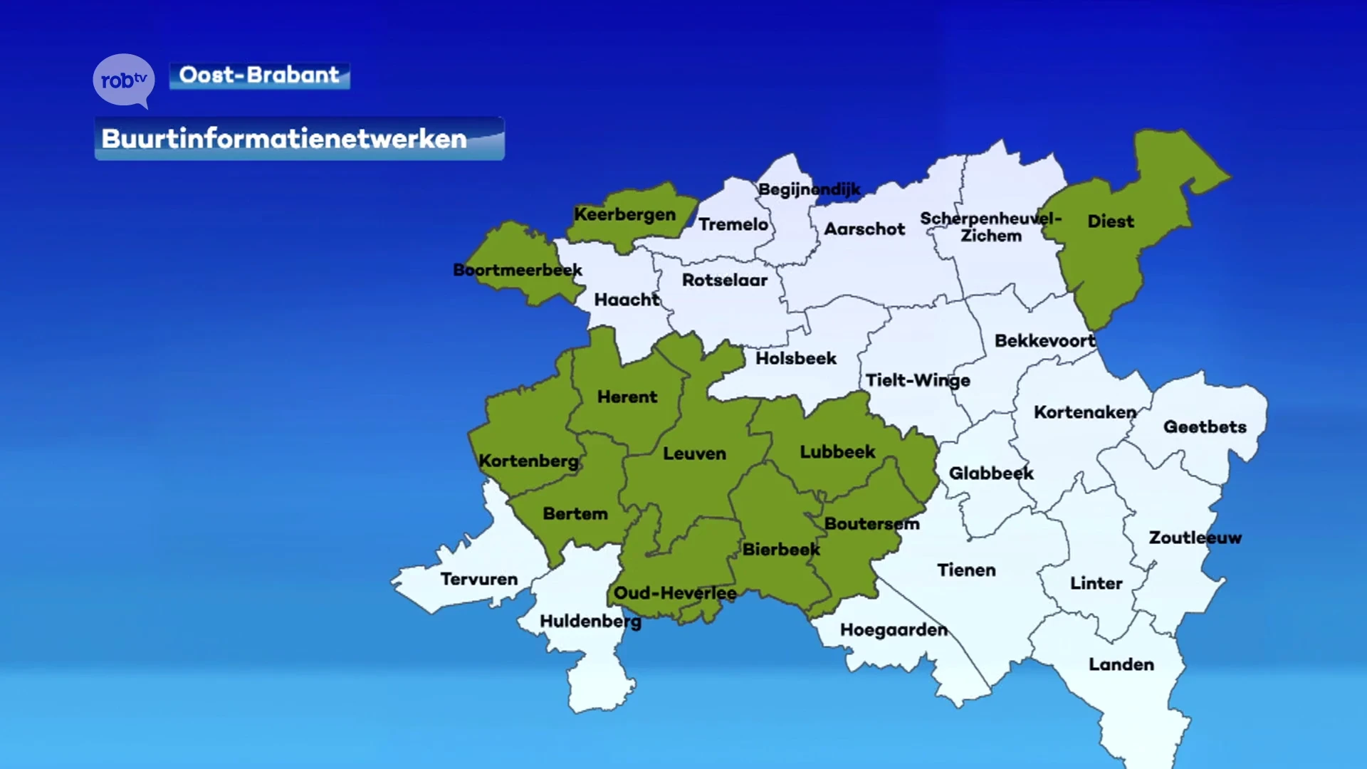 Meer dan de helft van de gemeenten in Oost-Brabant heeft nog geen buurtinformatienetwerk