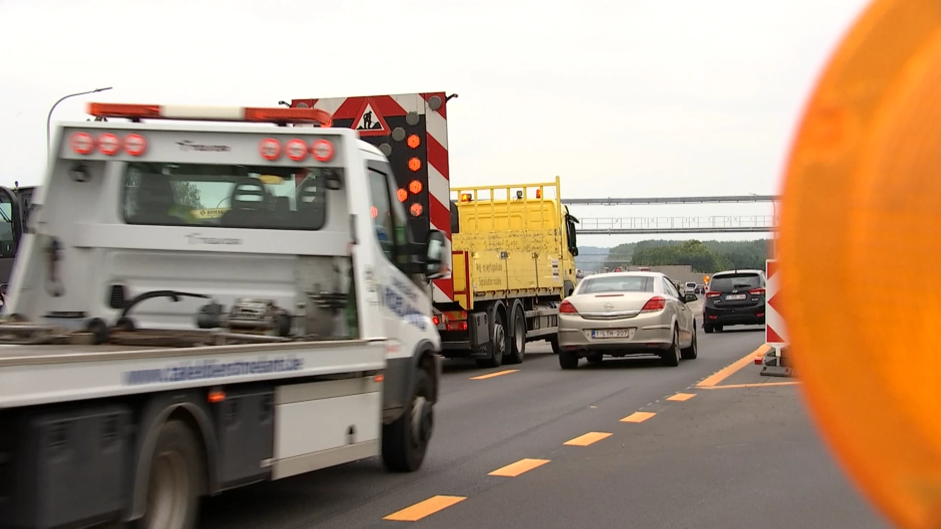 Ernstige verkeershinder verwacht op de E314 tussen Leuven en Aarschot