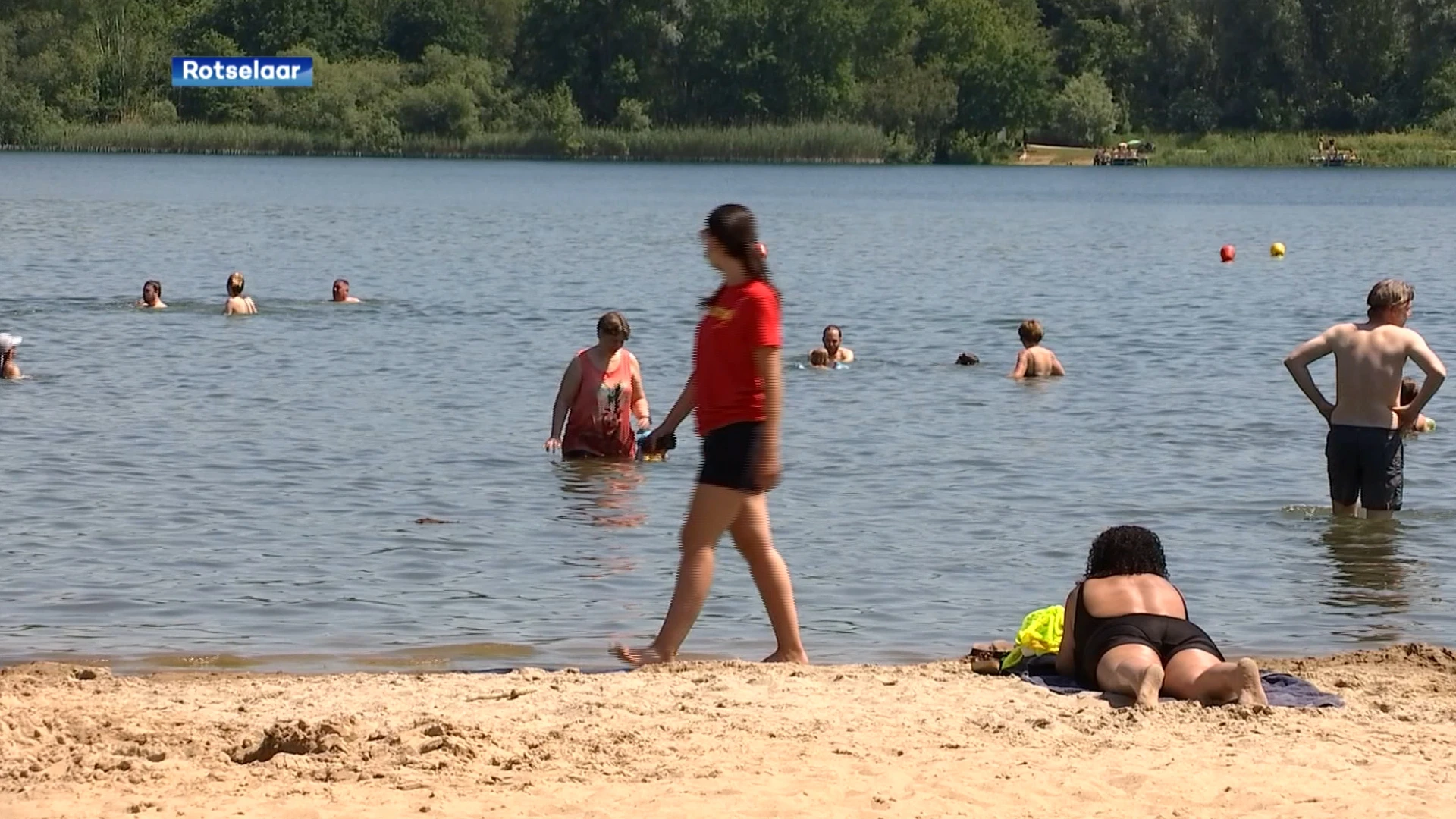 Zwemzone de Plas van Rotselaar voor onbepaalde duur gesloten door hoge waterpeil