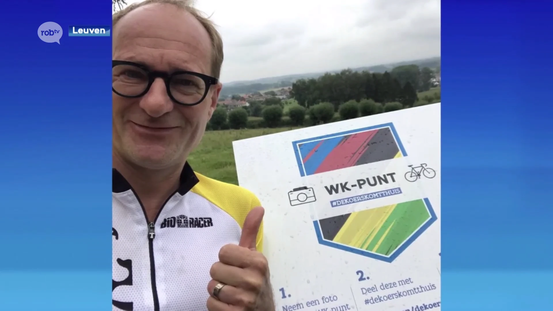 #DeKoersKomtThuis-challenge als voorbereiding op het WK Wielrennen in September