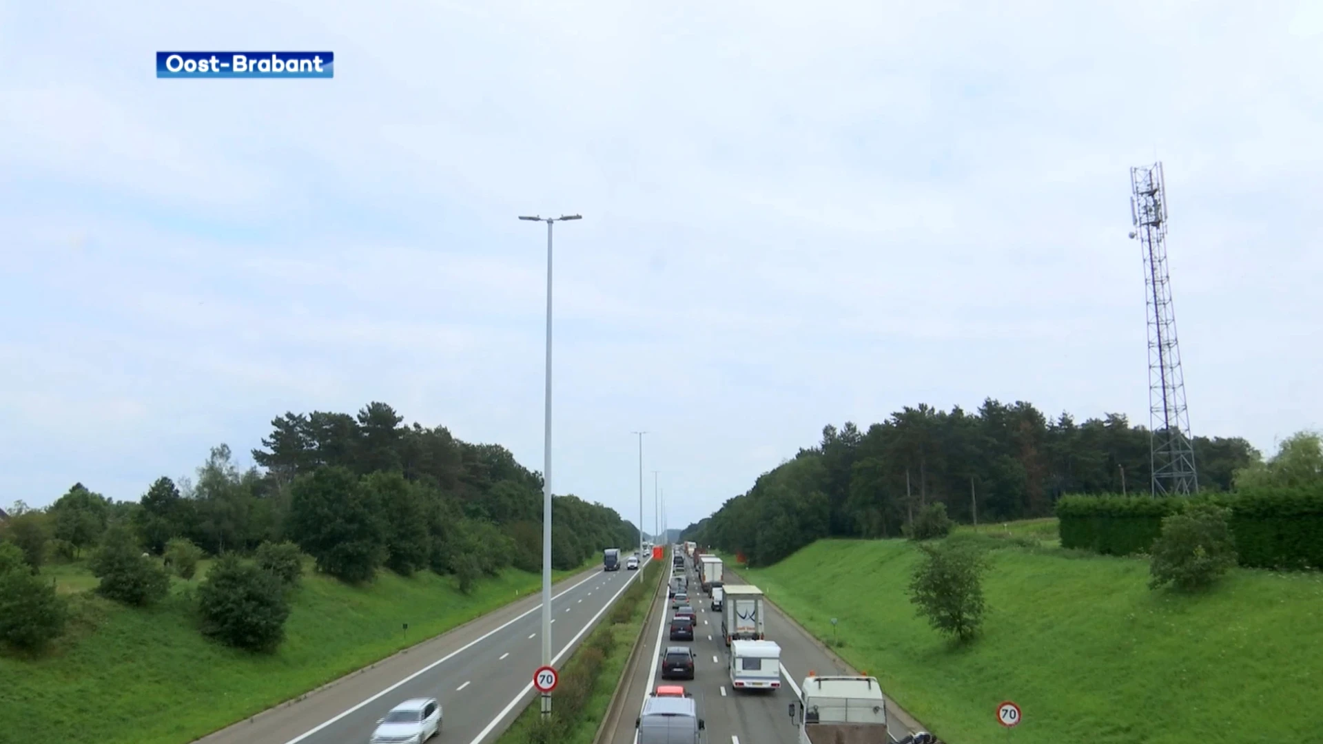 Aangekondigde werken tussen Aarschot en Bekkevoort zorgen meteen voor veel verkeershinder op E314