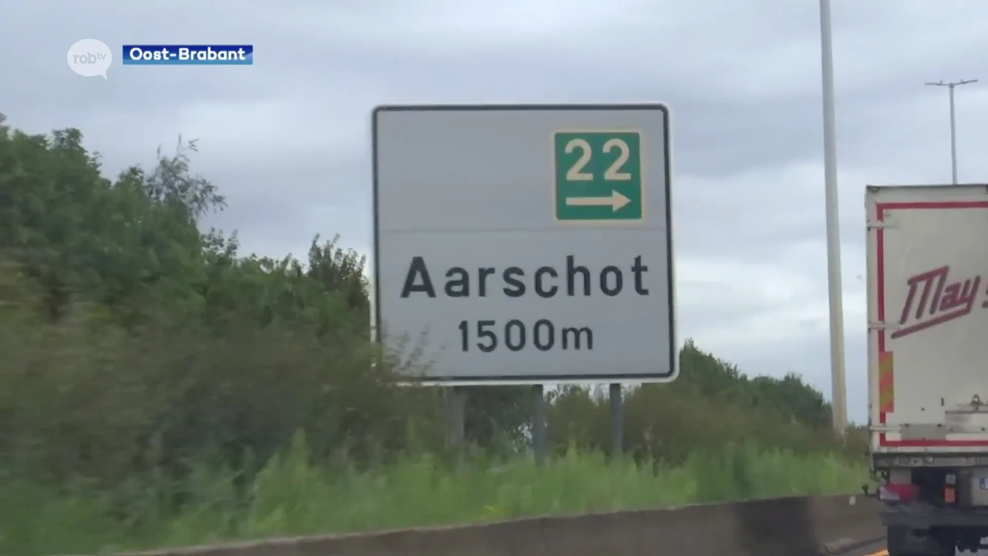 Dan toch extra signalisatieborden op E314 voor afrit Aarschot