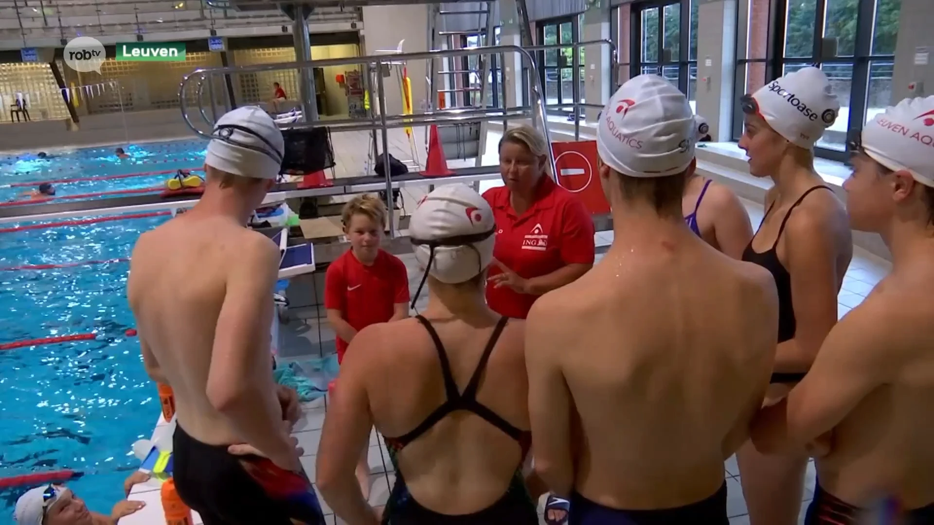 Van vier Olympiades naar training geven in de Sportoase: Brigitte Becue is hoofdcoach van Leuven Aquatics