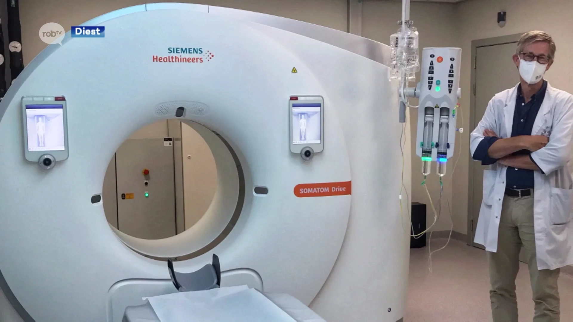 Ziekenhuis van Diest neemt gloednieuwe CT-scanner in gebruikt
