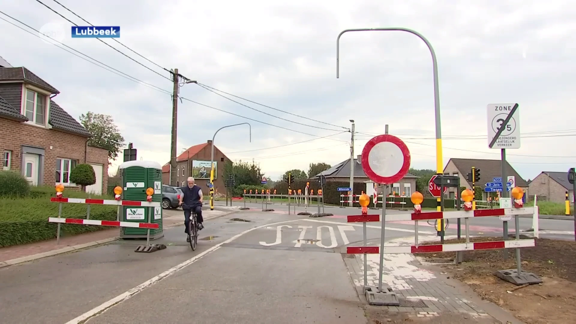 Kruispunt van Tiensesteenweg met Boutersemstraat in Binkom gaat vanaf maandag opnieuw open