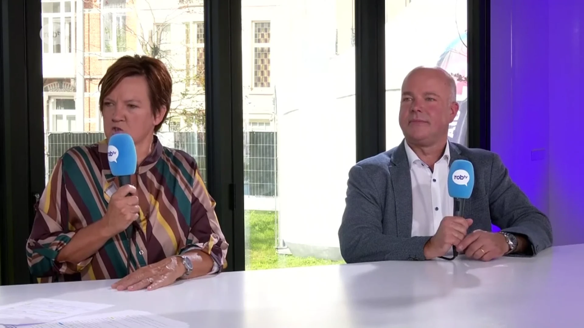STUDIOGESPREK Els Van Hoof & Johan Geleyns: "In 120 landen wordt vandaag naar Leuven gekeken. 250 miljoen kijkers."