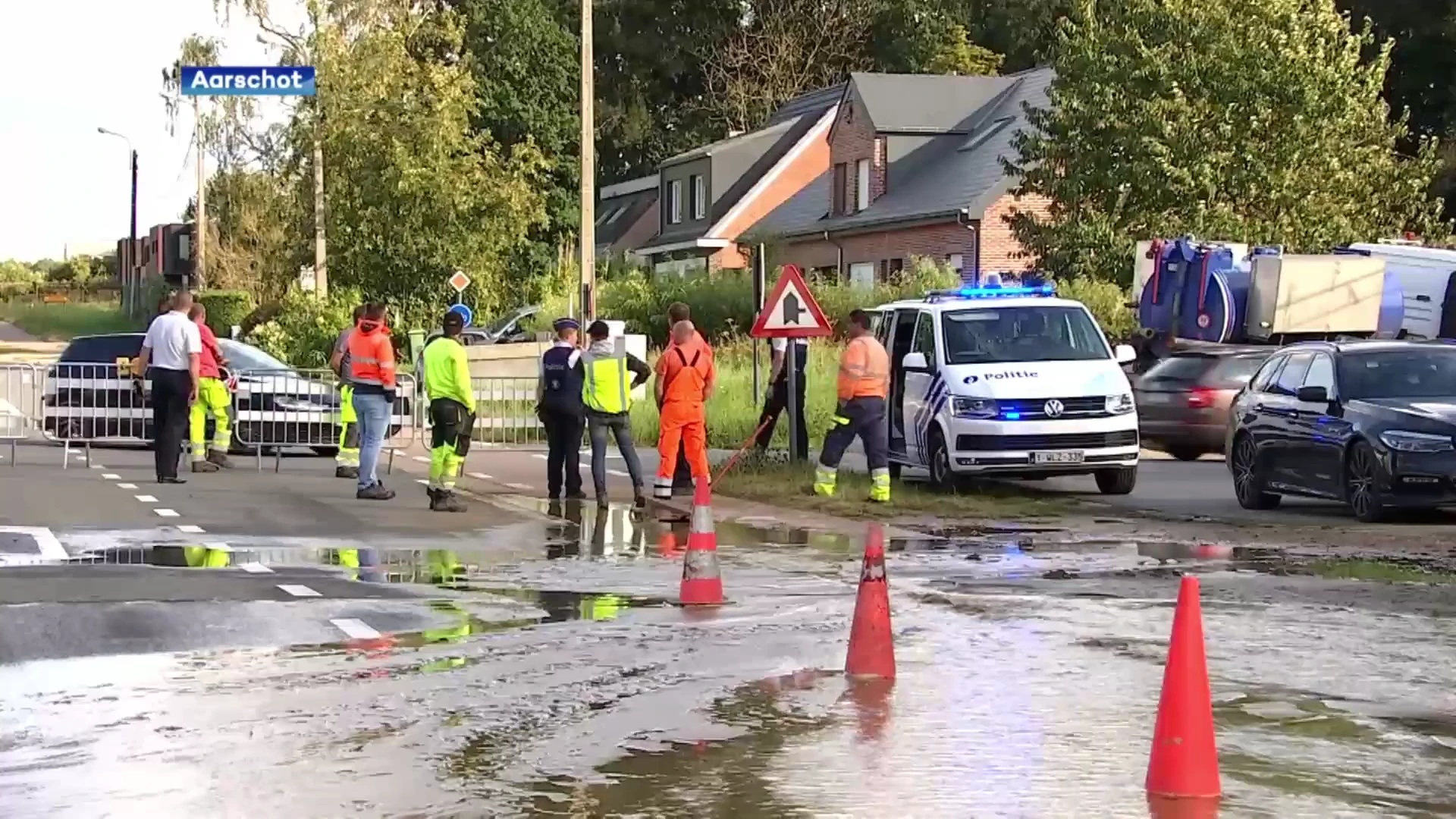 Diestsesteenweg in Aarschot vanaf morgenavond weer gedeeltelijk open