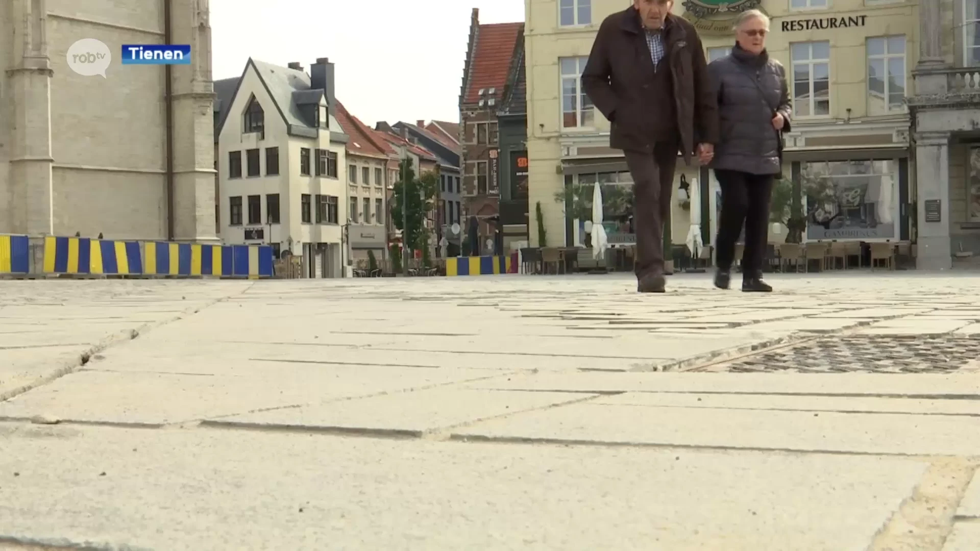 Vanaf vandaag opnieuw verkeer mogelijk op Grote Markt in Tienen