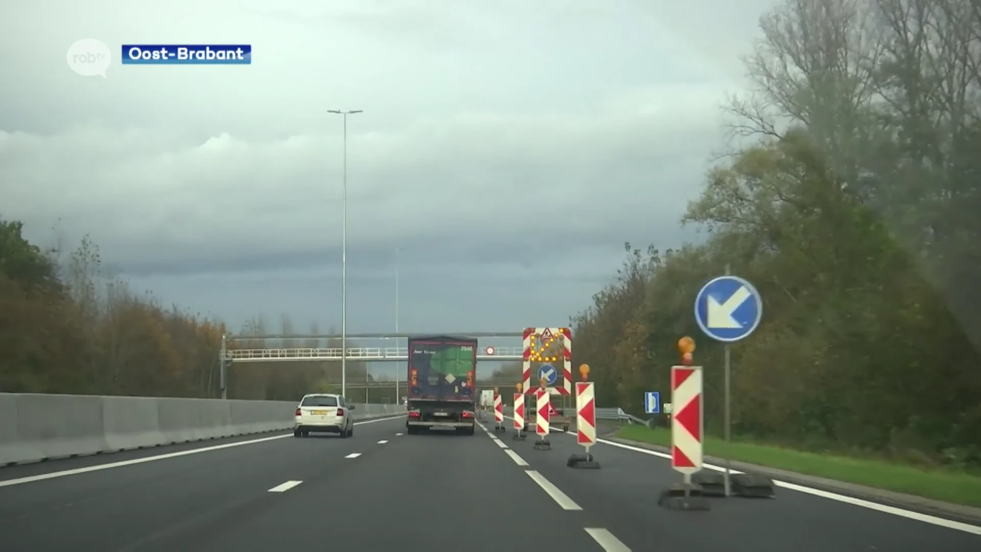 Eerste deel van nieuwe spitsstrook op E314 tussen Wilsele en Aarschot is klaar