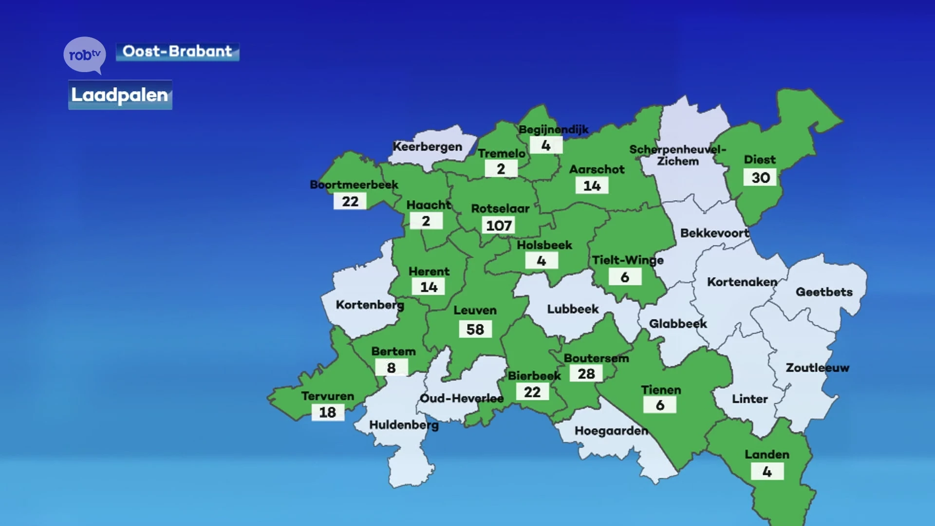 De komende 2 jaar komen er meer dan 1.000 elektrische laadpalen bij in onze provincie