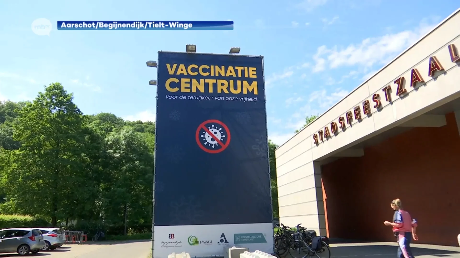 Vaccinatiecentrum Aarschot steekt tand bij in de boosterprikcampagne: "Al 19% van bevolking kreeg boosterprik"