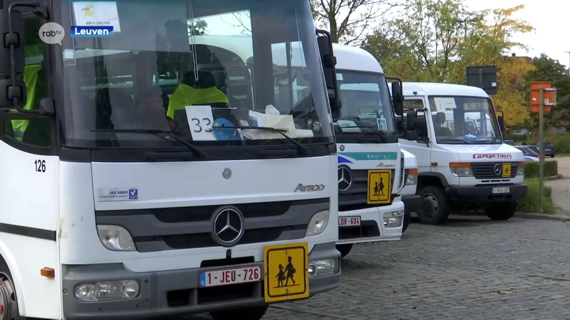 Buschauffeur heeft minstens 1,5 promille alcohol in zijn bloed tijdens controle op lijnbus vol schoolkinderen in Heverlee