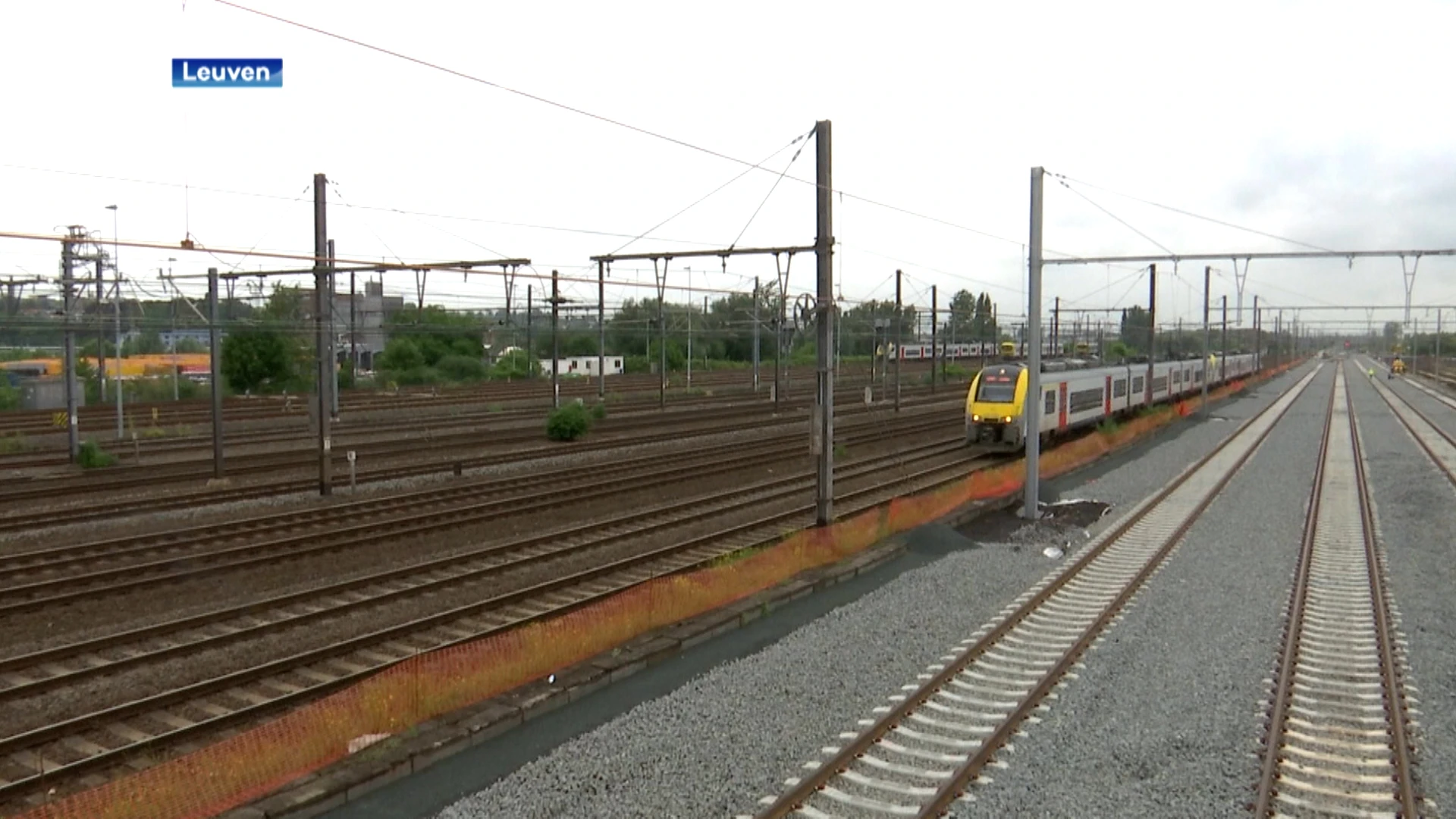 En er rijden zaterdag en zondag geen treinen tussen Leuven en Landen.