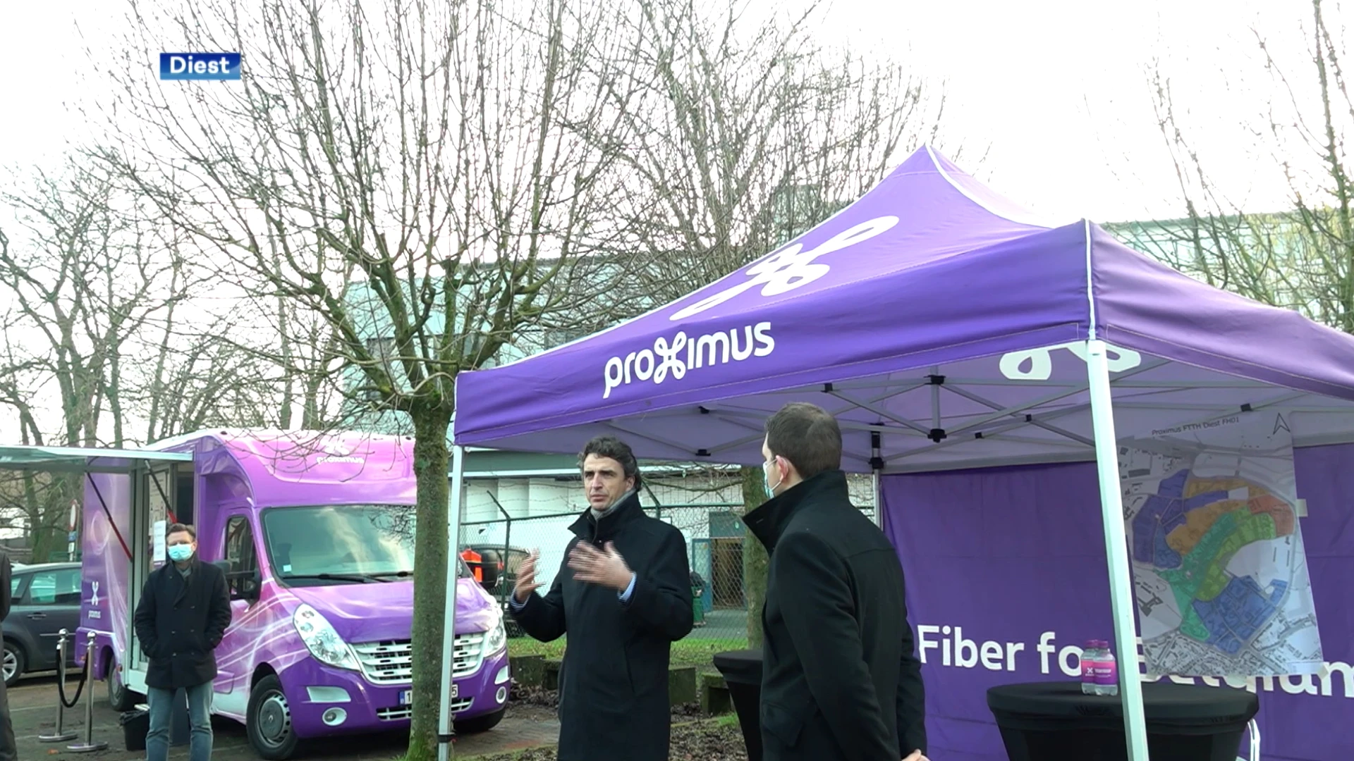 Proximus rolt een fibernetwerk uit in Diest: tot 10 keer sneller surfen op het internet