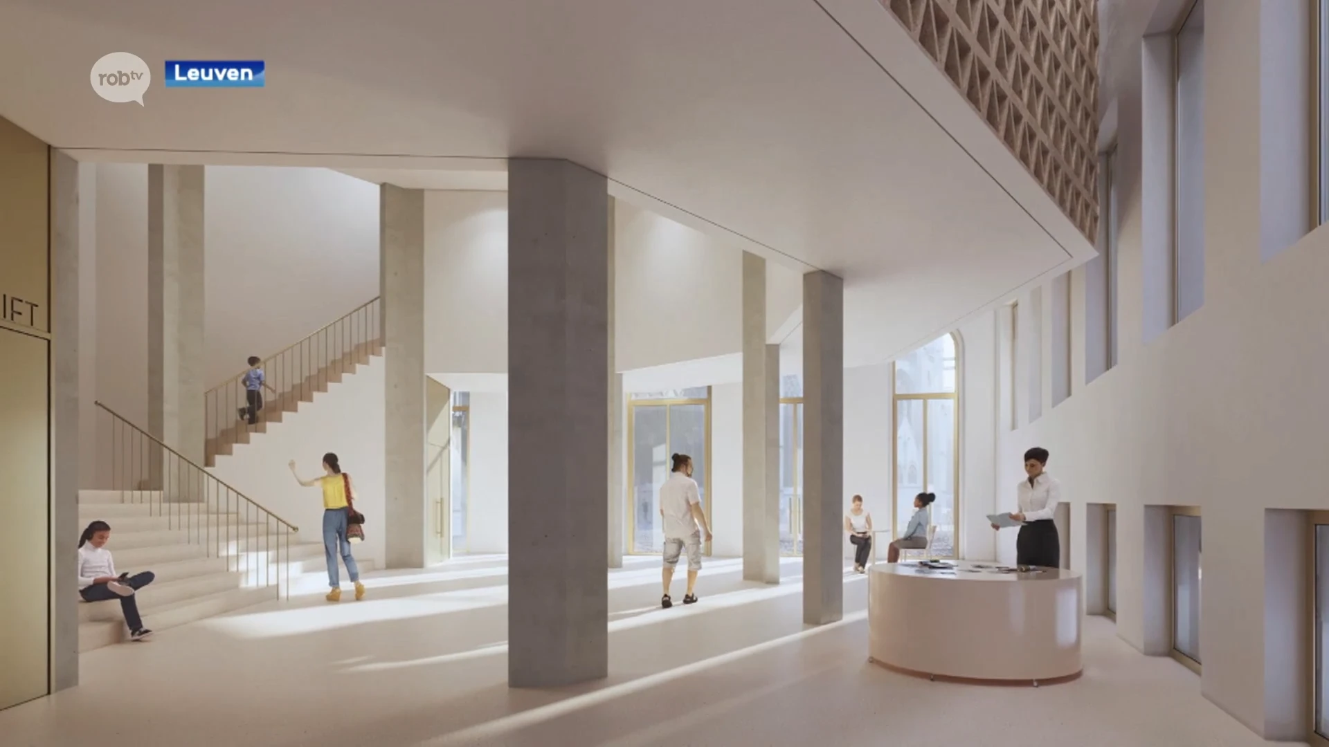 Zo zal het stadhuis van Leuven er misschien uitzien in 2024: "Vooral veel toegankelijker maken"
