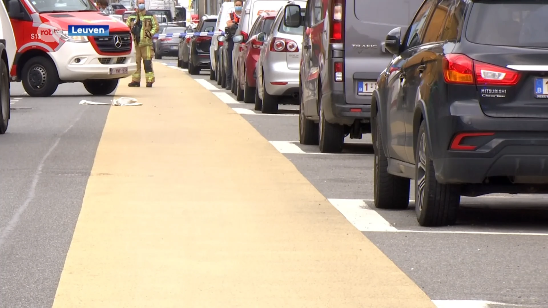 Tervuursesteenweg in Leuven krijgt nieuwe, bredere voetpaden