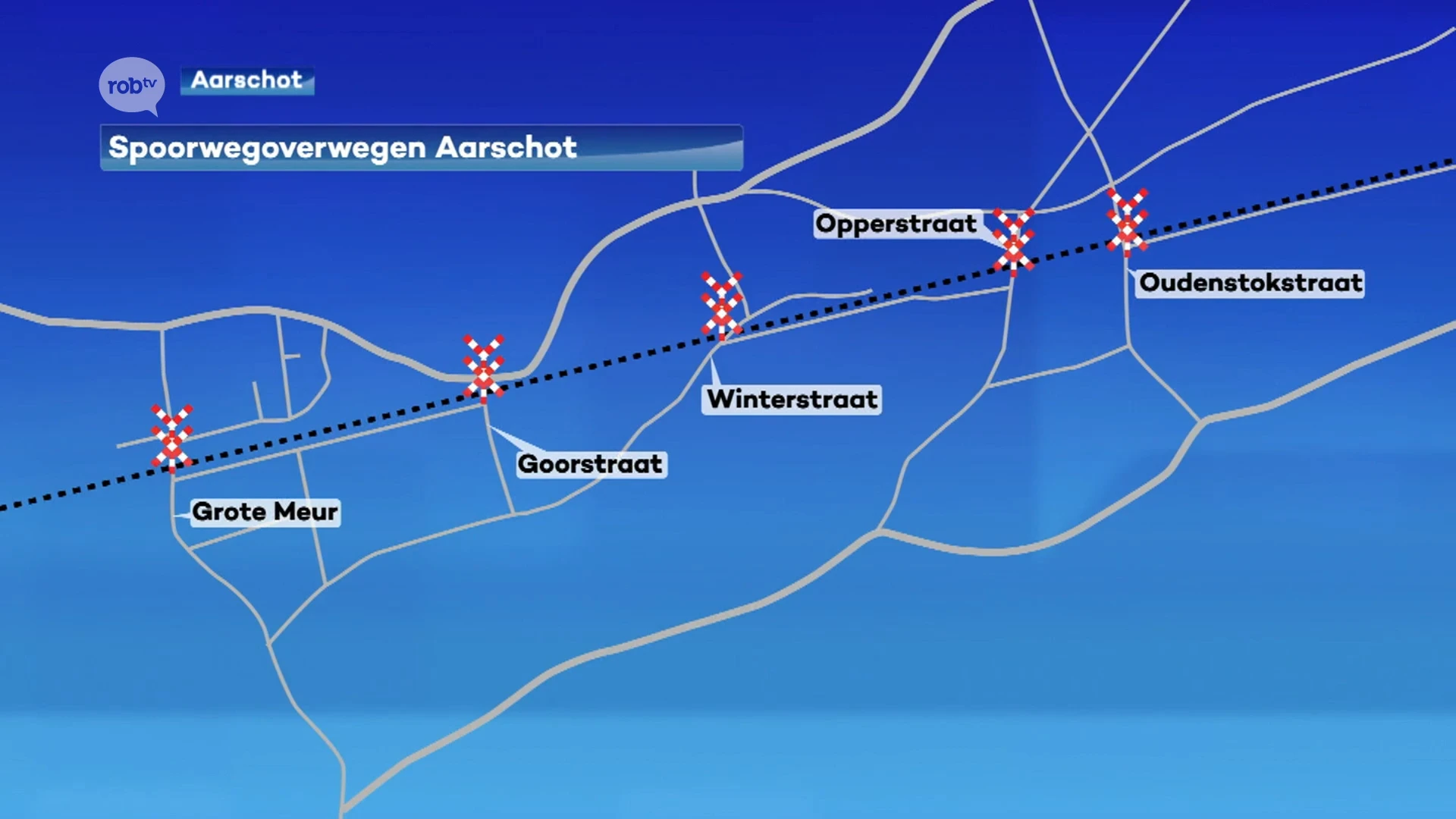 Spoorwegtunnel in Langdorp bij Aarschot wordt stilaan realiteit