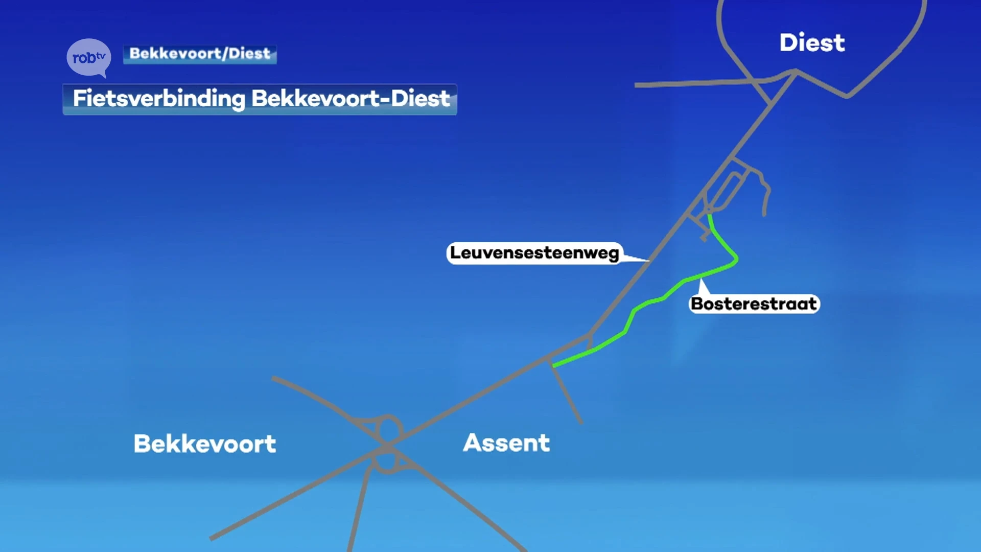 Bekkevoort en Diest werken aan veilige fietsverbinding: "Potentieel van 250 schoolkinderen die al fietsend naar Diest kunnen"