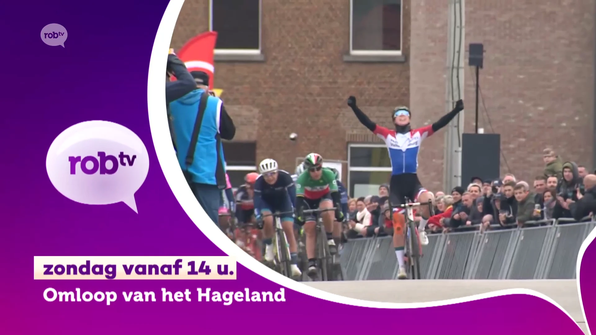 Zondag vanaf 14u LIVE op ROBtv: de Omloop van het Hageland