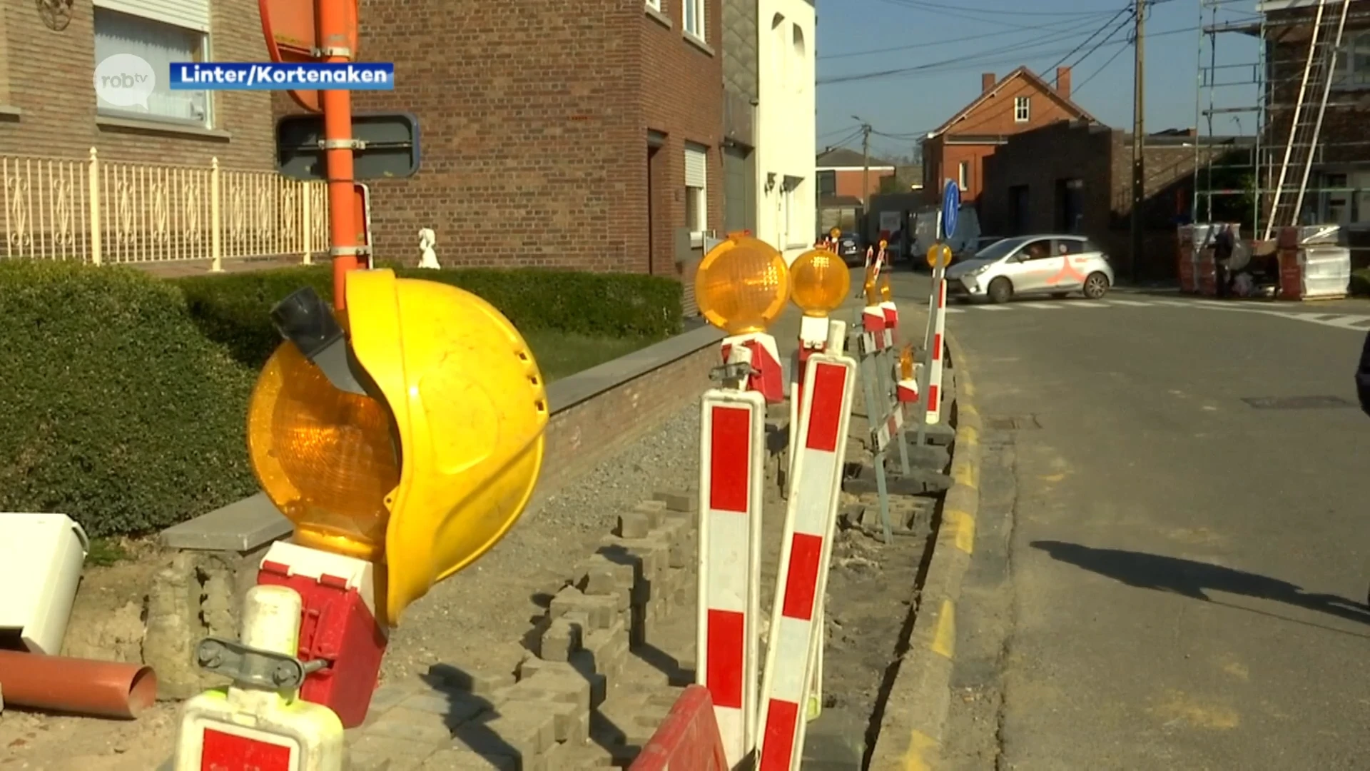 Aannemer begint aan werken op grens Linter en Kortenaken... zonder toestemming