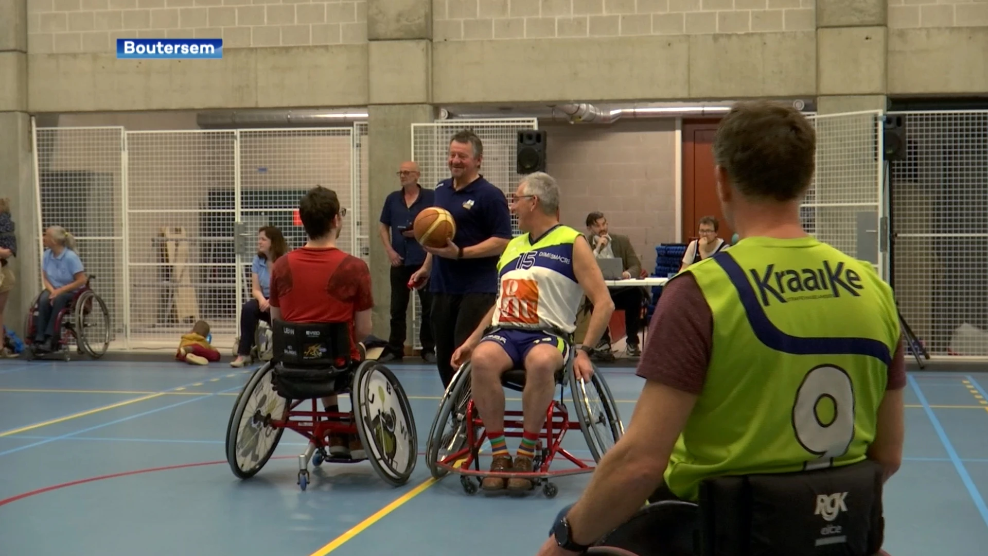 Sporthal Boutersem is rolstoelvriendelijk