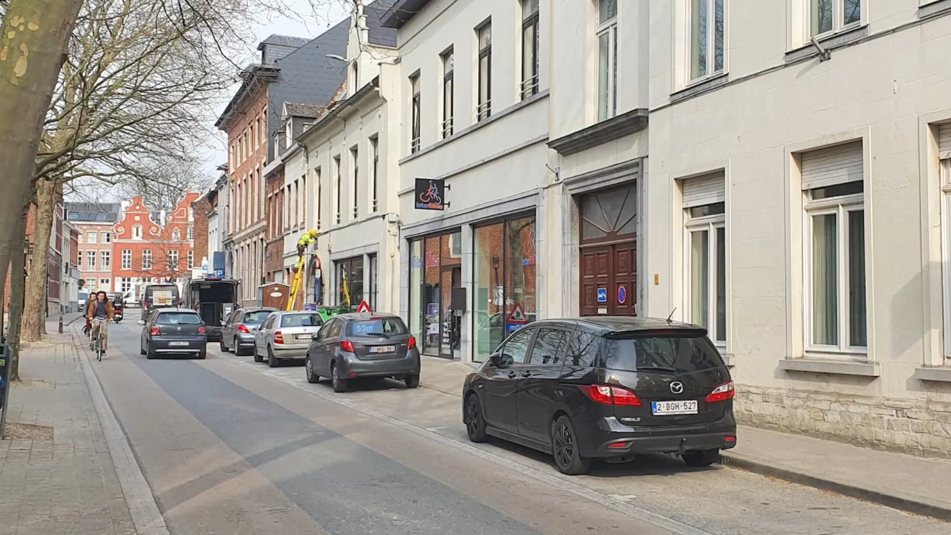 Brusselsestraat in Leuven vanaf 19 april afgesloten door werken aan riolering en wegdek