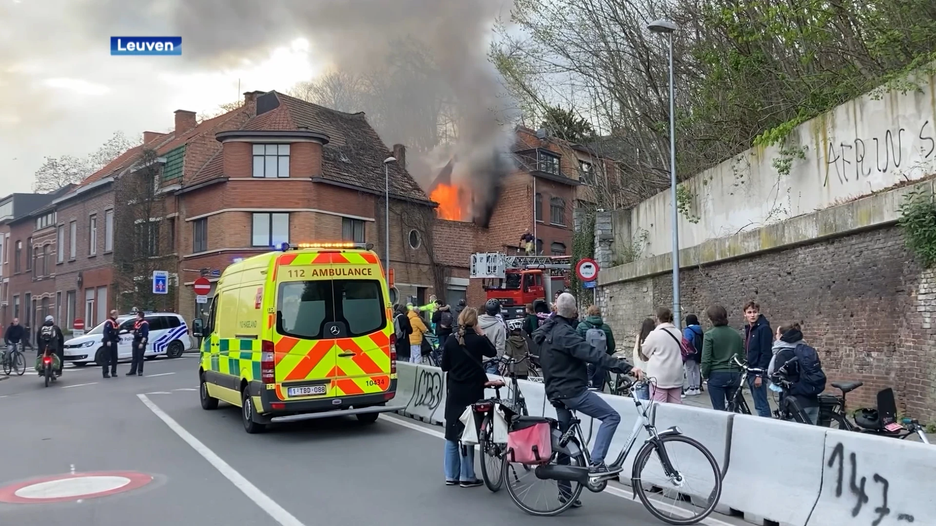 Brand in Mechelsestraat in Leuven blijkt aangestoken: man van 51 opgepakt