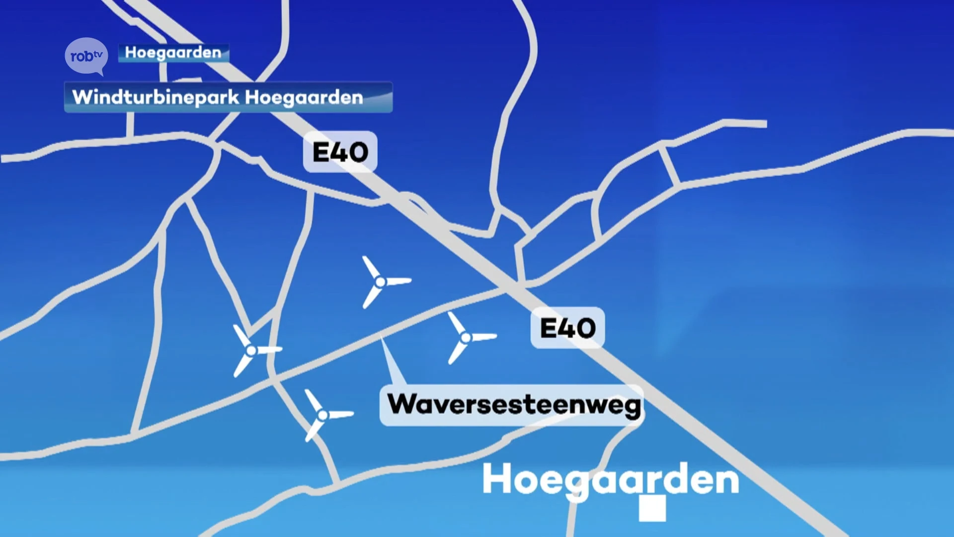 Hoegaarden ziet komst 4 windmolens langs Waversesteenweg niet zitten: "Liever op een andere locatie"