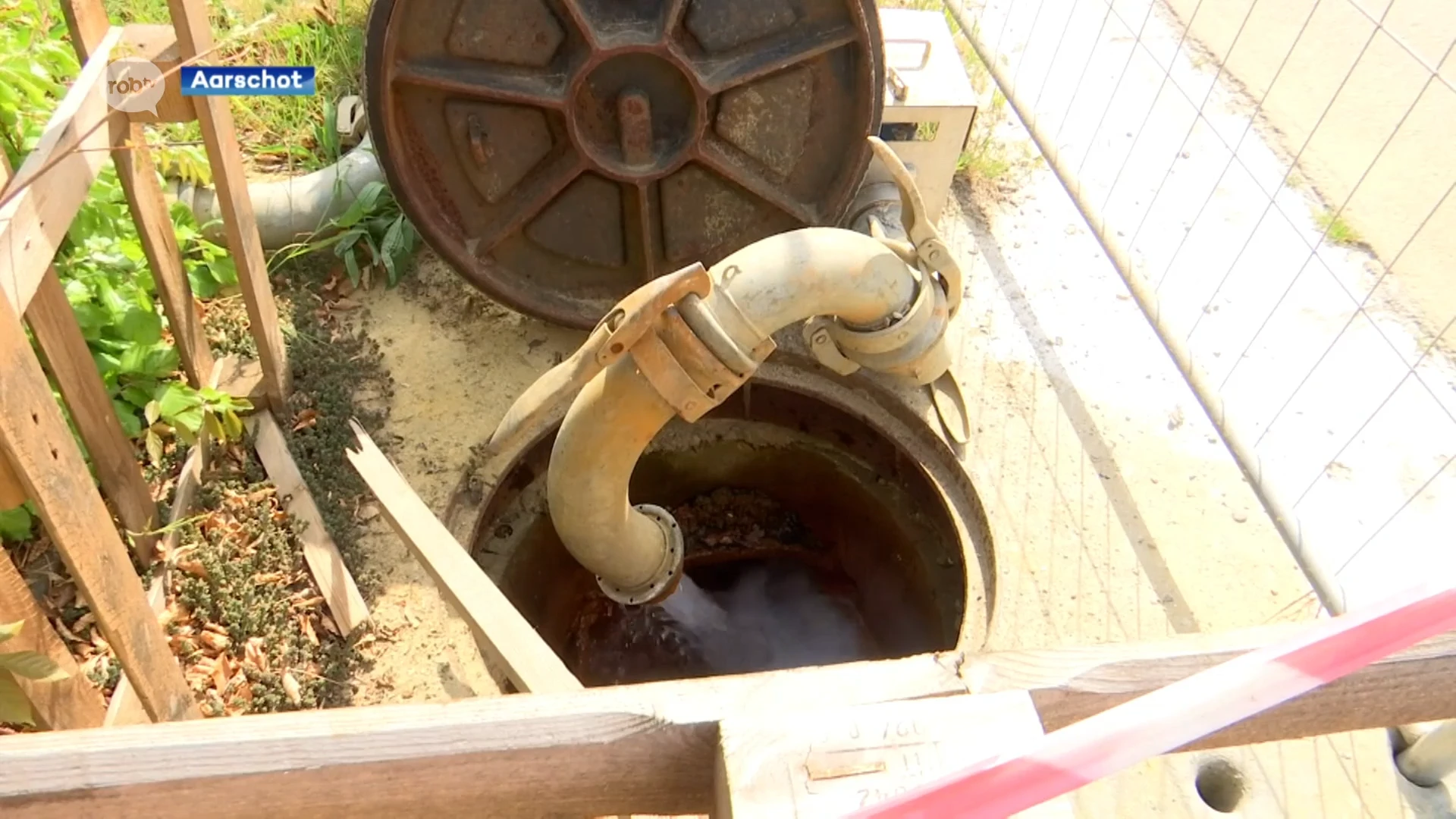 Aannemer pompt zes maanden grondwater rechtstreeks in Aarschots riool zonder te weten in overtreding te zijn: "Hier worden dus tienduizenden liters water gewoon door de riolering gejaagd"