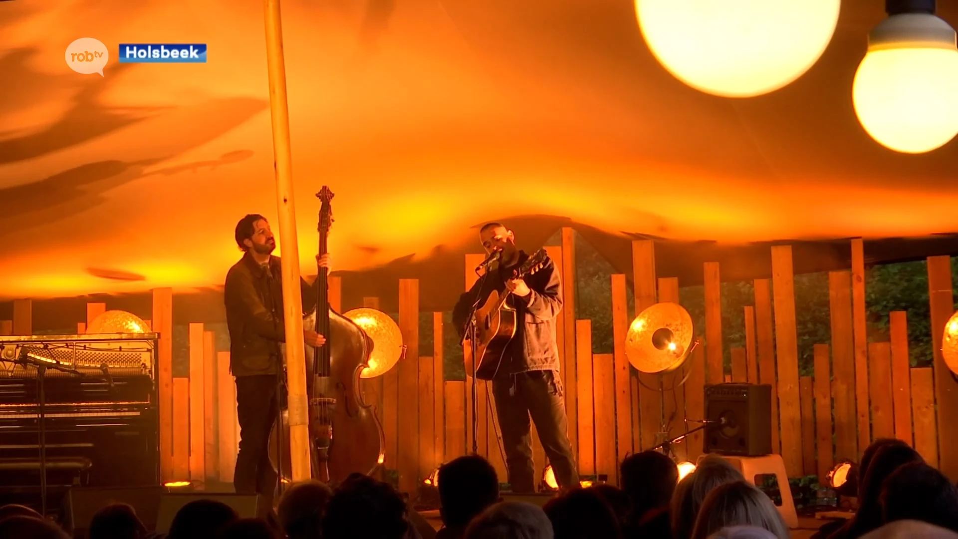 Gabriël Rios op Kampvuurconcerten in Holsbeek: "Heel intiem, we hebben ervan genoten"