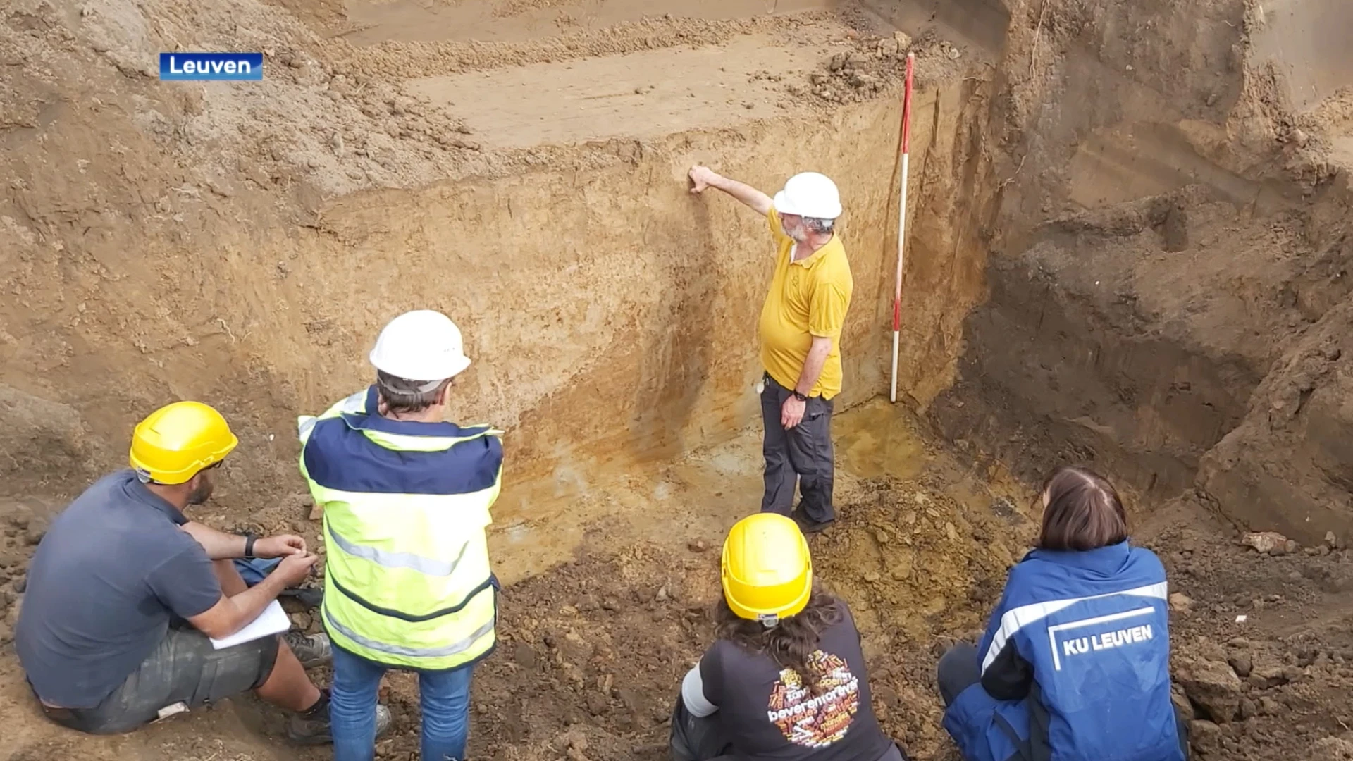 Archeologen vinden bodem uit Romeinse Tijd na bodemonderzoek Burenberg in Leuven