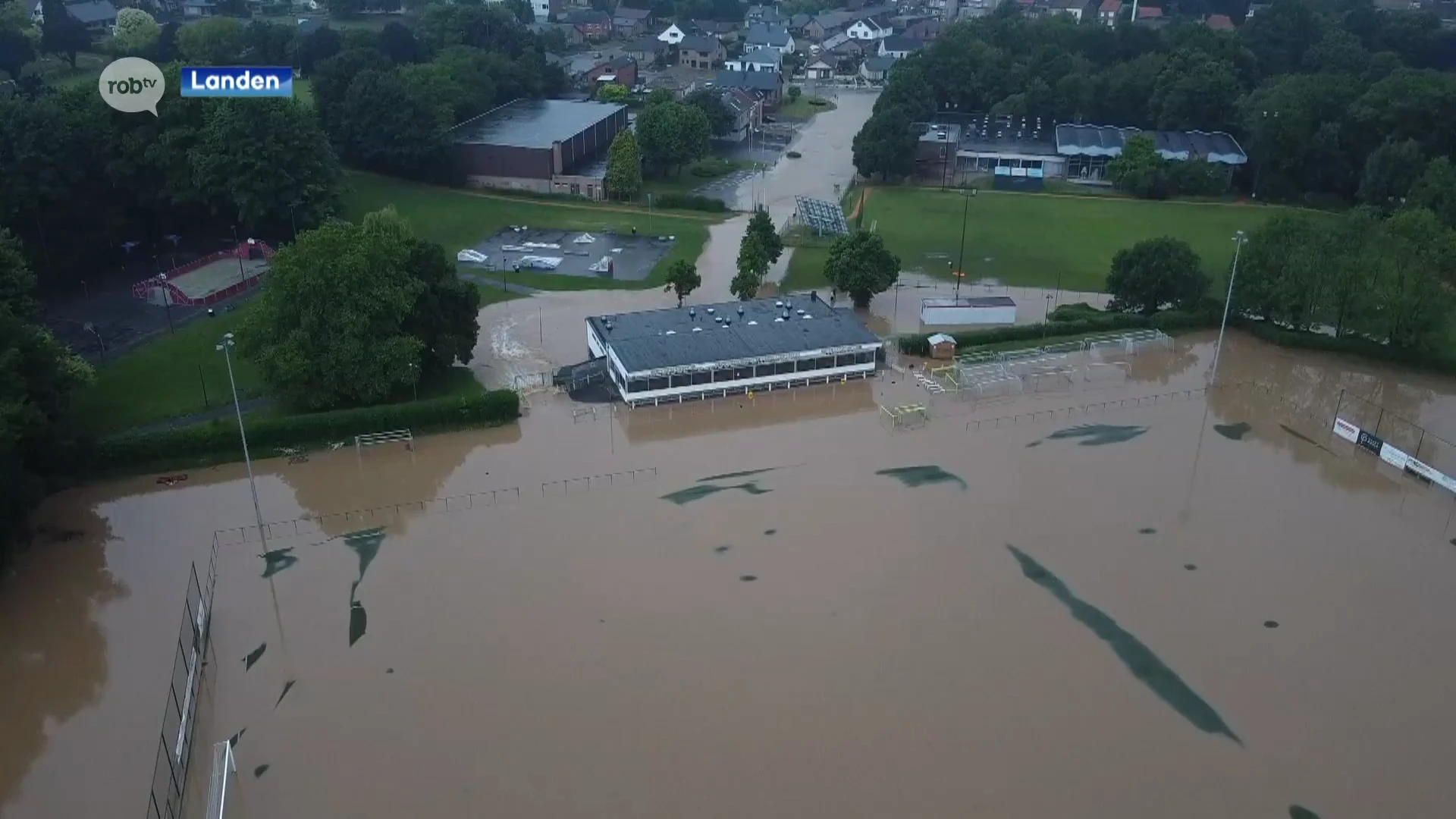 OVERZICHT: opkuis na intense regen in Landen nog altijd bezig, schade is enorm