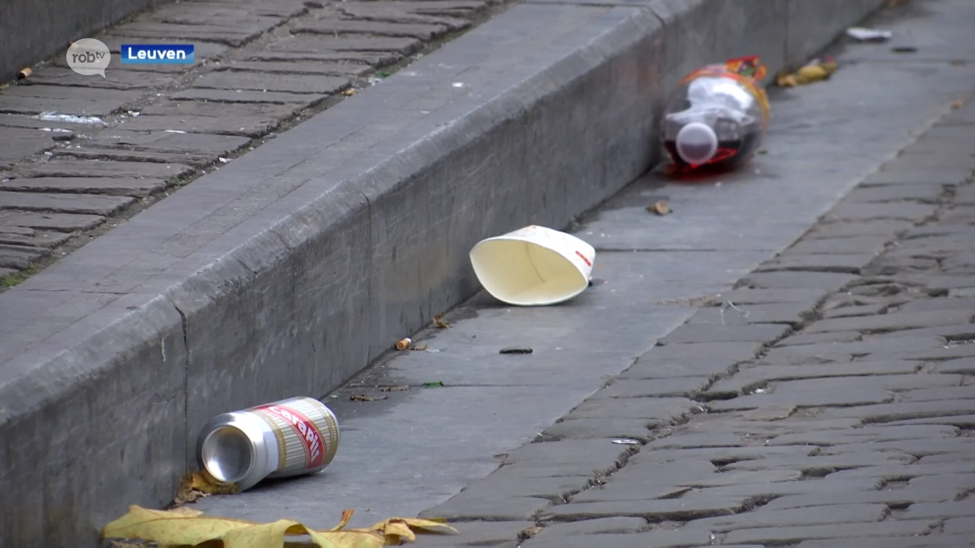 Leuven zamelde afgelopen jaar liefst 326 ton zwerfvuil in, campagne Alles mee? moet dat cijfer naar beneden halen