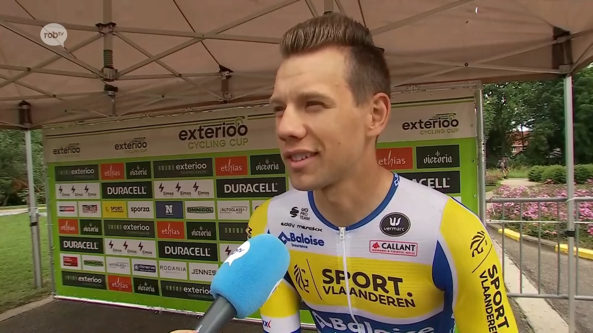 Kenneth Van Rooy (Sport Vlaanderen-Baloise): "Dit parcours is dagelijkse kost voor mij"