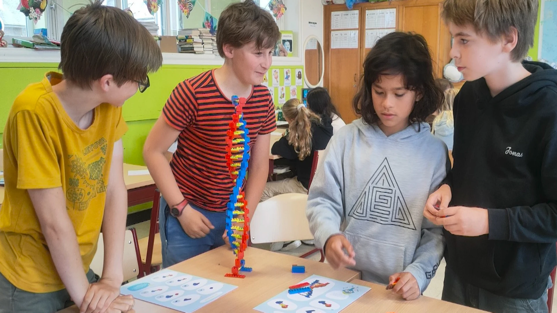 UZ Leuven en KU Leuven ontwikkelen spel rond DNA voor lagere scholen