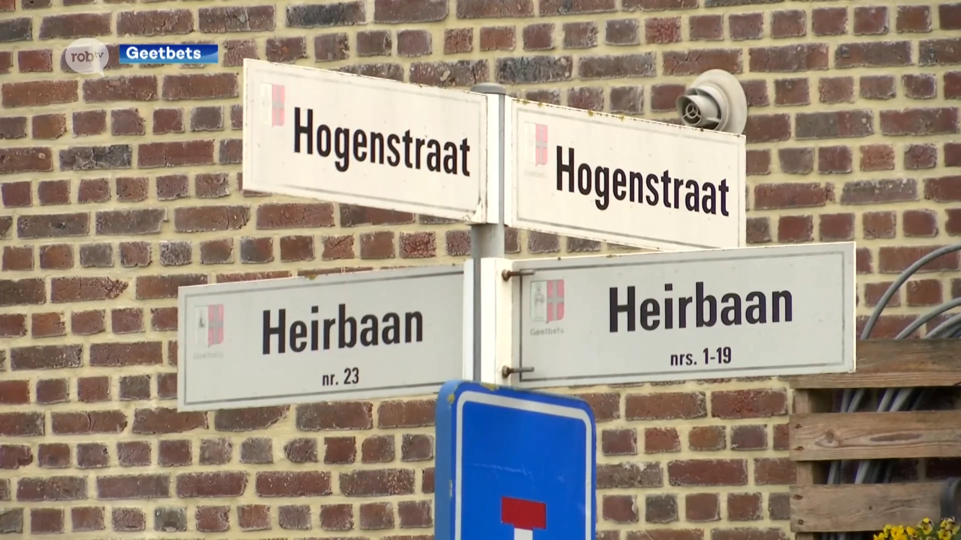 Verkeersmaatregelen in Hogenstraat en Halstraat Geetbets worden vanaf overmorgen aangepast