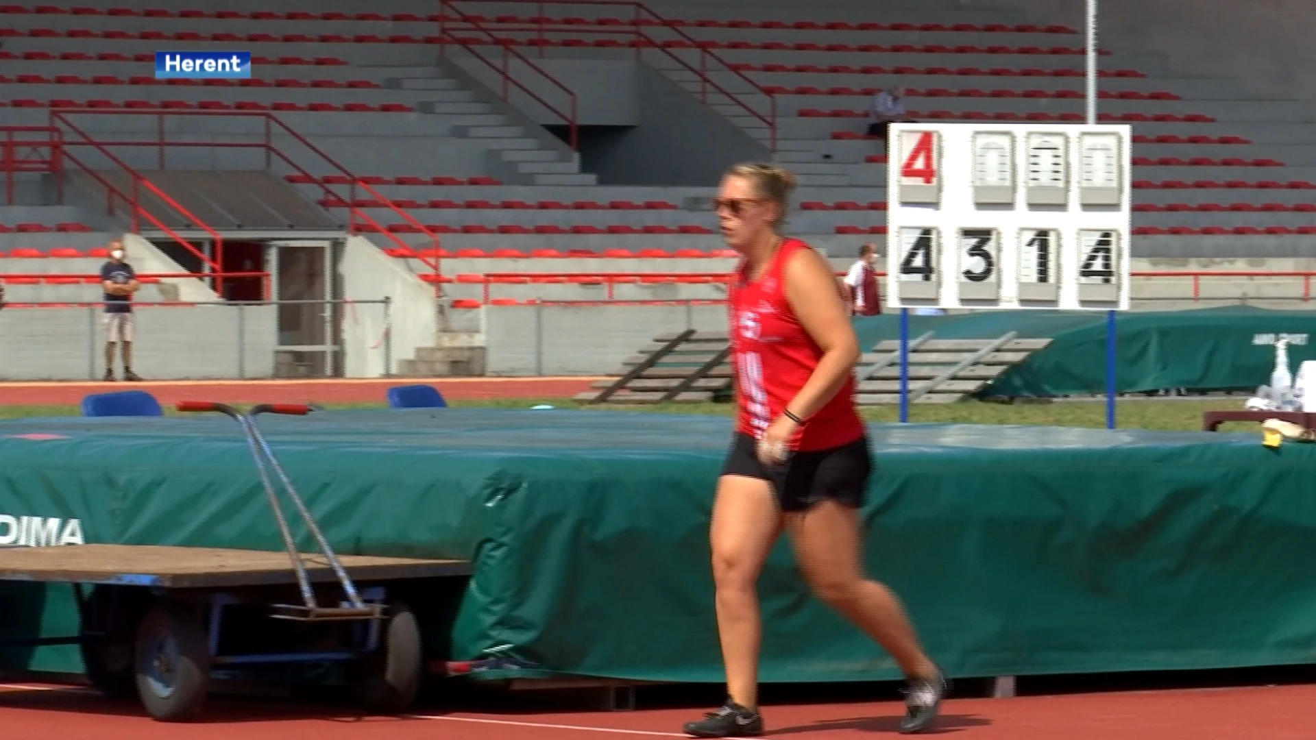 Vanessa Sterckendries wordt vanavond eerste Belg op een WK atletiek in het hamerslingeren