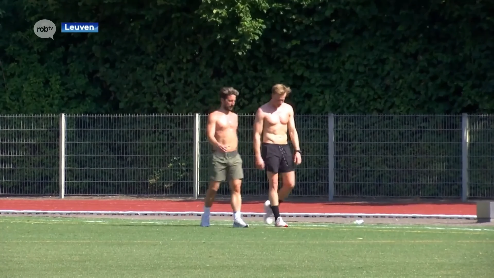 Niet iedereen kreunt: Dries Mertens traint bij in Sportkot