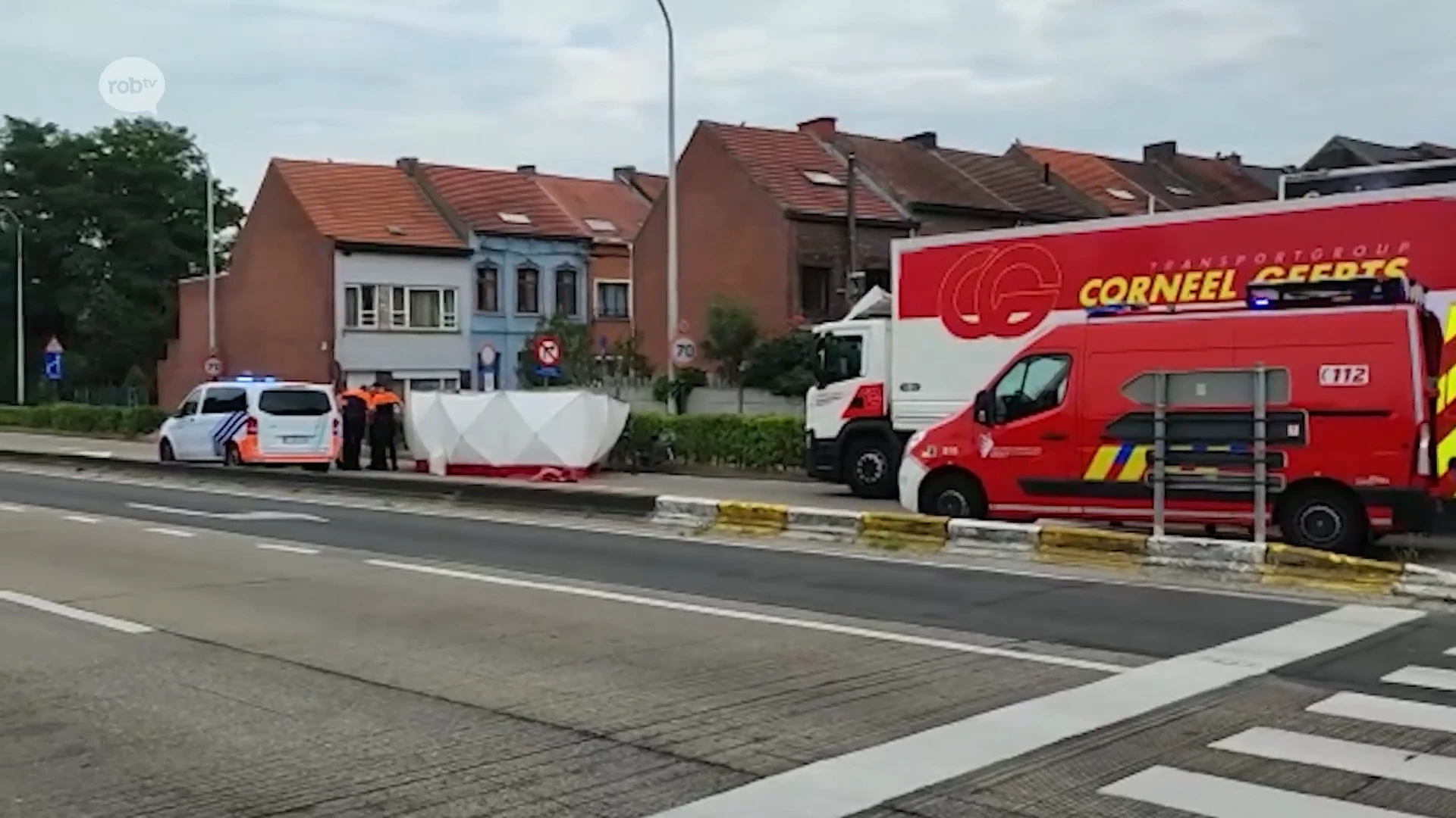 Fietser van 84 komt om het leven bij verkeersongeval met vrachtwagen in Tienen