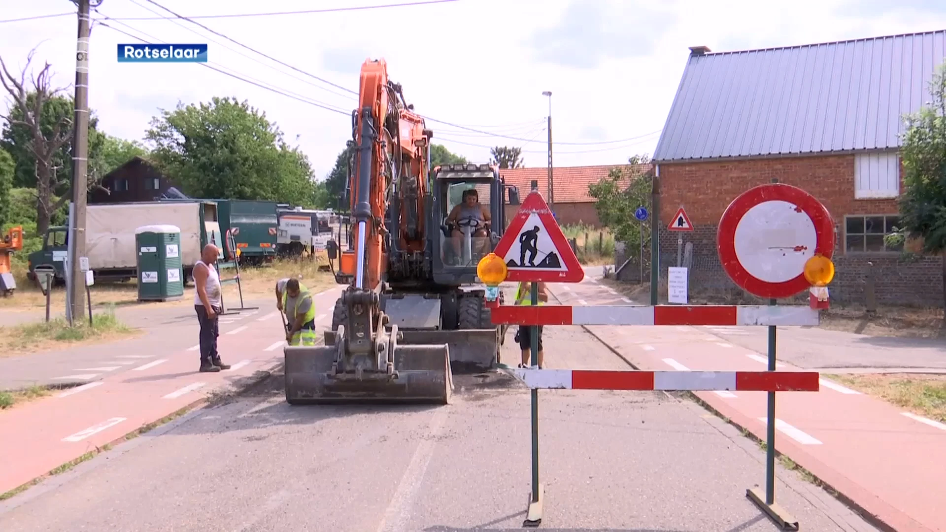 Vanaf vandaag starten asfalteringswerken in 8 verschillende straten in Rotselaar en Wezemaal